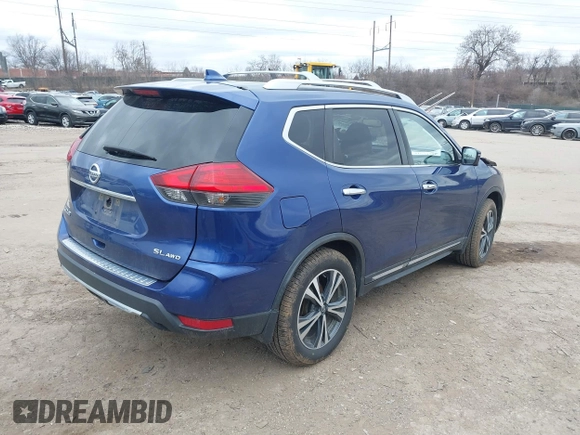 2017 Nissan Rogue S with VIN JN8AT2MV7HW001480, listed as a IAAI auction lot 41638796 with 114,225 mi miles and . Bid and sale history available at DreamBid. Image 4.