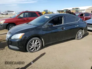 2015 Nissan Sentra SV with VIN 3N1AB7AP3FY231673, listed as a Copart auction lot 51539645 with 155,434 mi miles and Salvage Title. Bid and sale history available at carsss.com. Image 1.