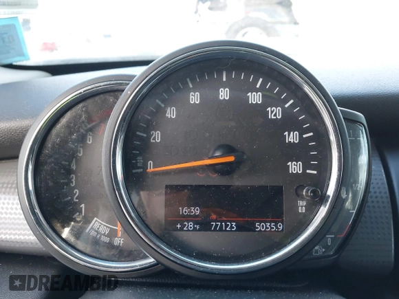 2019 MINI Hardtop Cooper with VIN WMWXP5C52K2H91038, listed as a IAAI auction lot 41509304 with 77,123 mi miles and . Bid and sale history available at DreamBid. Image 15.
