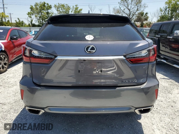 2017 Lexus RX 350 z VIN 2T2ZZMCA3HC083767, wystawiony jako Copart lot #57218435 z przebiegiem 107 719 mil mil oraz Szkoda całkowita • Salvage title. Historia ofert i sprzedaży dostępna na DreamBid. Obrazek 6.