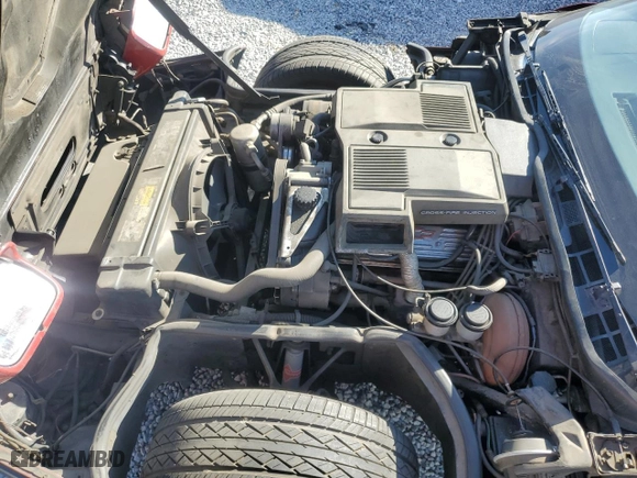 1984 Chevrolet Corvette with VIN 1G1AY0781E5145267, listed as a Copart auction lot 76045174 with 106,335 mi miles and Clean Title. Bid and sale history available at carsss.com. Image 11.