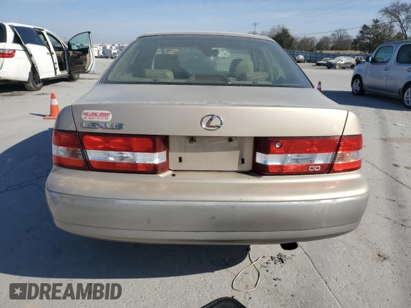 2001 Lexus ES with VIN JT8BF28GX10326716, listed as a Copart auction lot 48756055 with 244,656 mi miles and Clean Title. Bid and sale history available at carsss.com. Image 6.