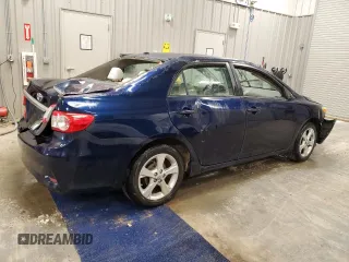 2012 Toyota Corolla L with VIN 5YFBU4EE4CP039404, listed as a Copart auction lot 46575935 with 187,146 mi miles and Clean Title. Bid and sale history available at carsss.com. Image 3.