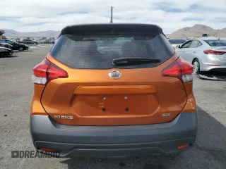 2019 Nissan Kicks SR with VIN 3N1CP5CU3KL562052, listed as a Copart auction lot 53169145 with 66,770 mi miles and Salvage Title. Bid and sale history available at carsss.com. Image 6.