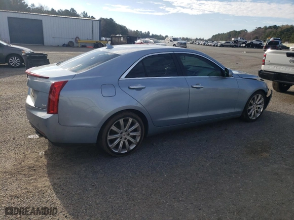 2013 Cadillac ATS Luxury with VIN 1G6AB5S31D0138772, listed as a Copart auction lot 87627695 with 127,158 mi miles and Salvage Title. Bid and sale history available at carsss.com. Image 3.