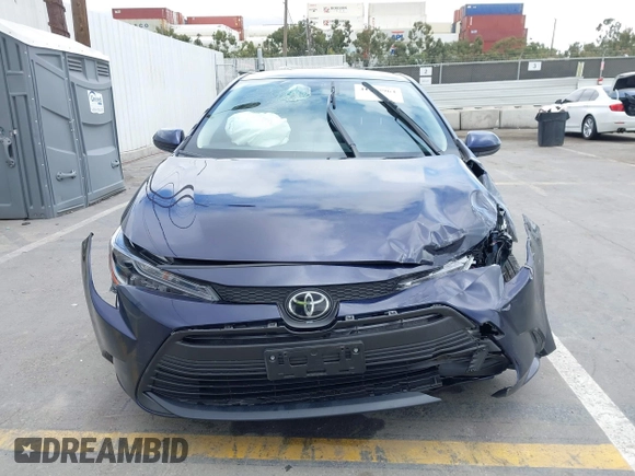 2023 Toyota Corolla LE with VIN JTDB4MEE5PJ006860, listed as a IAAI auction lot 41787964 with 18,883 mi miles. Bid and sale history available at carsss.com. Image 6.