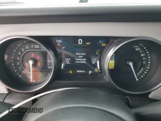 2021 Jeep Wrangler Unlimited Sahara with VIN 1C4JJXP63MW807717, listed as a Copart auction lot 59731465 with 50,799 mi miles and Clean title. Bid and sale history available at DreamBid. Image 9.