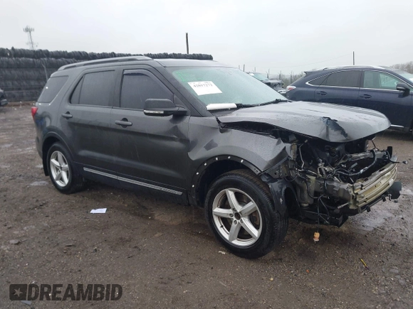 2017 Ford Explorer XLT z VIN 1FM5K8D81HGC44477, wystawiony jako IAAI lot #42017272 z przebiegiem Nie podano mil oraz . Historia ofert i sprzedaży dostępna na DreamBid. Obrazek 1.