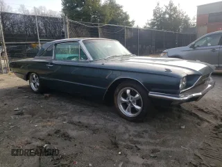 1966 Ford Thunderbird with VIN 6Y87Z137821, listed as a Copart auction lot 83192604 with 97,481 mi miles and Clean Title. Bid and sale history available at DreamBid. Image 4.