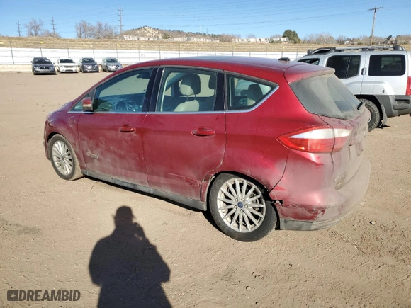 2013 Ford C-Max Energi SEL with VIN 1FADP5CU3DL518509, listed as a Copart auction lot 44015905 with 103,684 mi miles and Salvage Title. Bid and sale history available at carsss.com. Image 2.