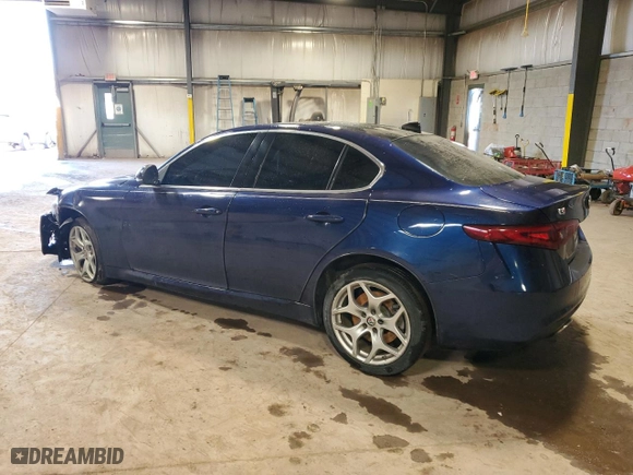 2020 Alfa Romeo Giulia Ti Sport with VIN ZARFANBN9L7626533, listed as a Copart auction lot 49007385 with 20,435 mi miles and Salvage Title. Bid and sale history available at carsss.com. Image 2.