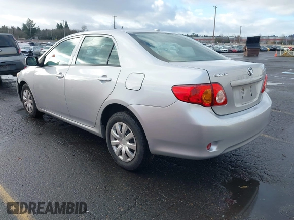 2009 Toyota Corolla with VIN 1NXBU40E39Z131392, listed as a IAAI auction lot 41194018 with 136,031 mi miles. Bid and sale history available at carsss.com. Image 3.