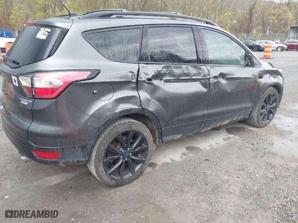 2017 Ford Escape Titanium with VIN 1FMCU0JD1HUA75308, listed as a IAAI auction lot 41966334 with 129,044 mi miles. Bid and sale history available at carsss.com. Image 4.