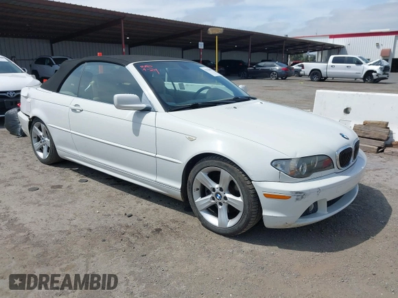 2004 BMW 3 Series 325Ci with VIN WBABW33474PL32549, listed as a IAAI auction lot 42120807 with 92,156 mi miles and . Bid and sale history available at DreamBid. Image 1.