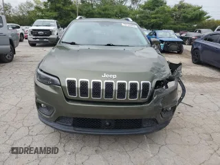 2021 Jeep Cherokee Latitude Lux with VIN 1C4PJLMNXMD144236, listed as a Copart auction lot 75487924 with 30,865 mi miles and Salvage Title. Bid and sale history available at carsss.com. Image 5.