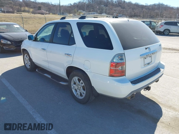 2004 Acura MDX Touring Pkg w/Navigation with VIN 2HNYD18844H524383, listed as a IAAI auction lot 41593278 with 253,003 mi miles. Bid and sale history available at carsss.com. Image 3.