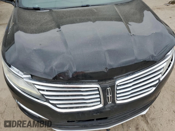 2017 Lincoln MKC Premiere with VIN 5LMCJ1D99HUL44836, listed as a Copart auction lot 57469095 with 107,302 mi miles and Clean title. Bid and sale history available at DreamBid. Image 12.