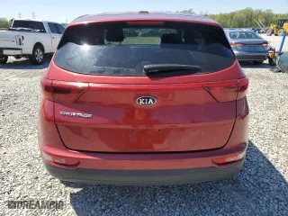 2018 Kia Sportage LX with VIN KNDPMCAC2J7372445, listed as a Copart auction lot 52027825 with 0 mi miles and Clean Title. Bid and sale history available at carsss.com. Image 6.