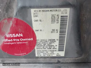 2016 Nissan Altima 2.5 SL with VIN 1N4AL3AP4GC160681, listed as a IAAI auction lot 41533393 with 138,375 mi miles. Bid and sale history available at carsss.com. Image 9.