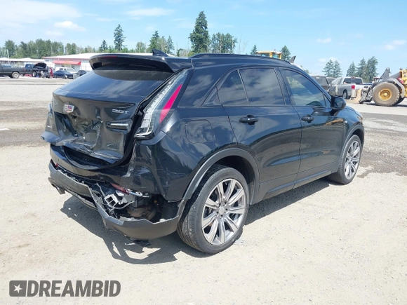 2019 Cadillac XT4 AWD Sport with VIN 1GYFZFR48KF119062, listed as a IAAI auction lot 42449132 with 89,676 mi miles and . Bid and sale history available at DreamBid. Image 4.