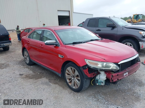 2010 Ford Taurus Limited with VIN 1FAHP2FW7AG104957, listed as a IAAI auction lot 41953815 with 189,562 mi miles. Bid and sale history available at carsss.com. Image 1.