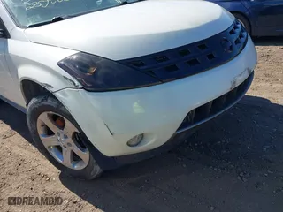 2003 Nissan Murano SL with VIN JN8AZ08T03W120105, listed as a IAAI auction lot 41778803 with 999,999 mi miles. Bid and sale history available at carsss.com. Image 6.