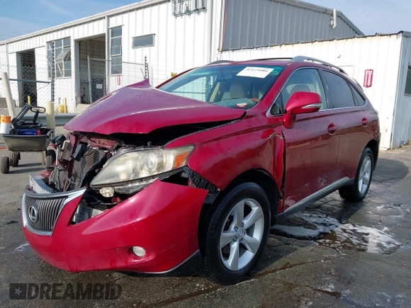 2011 Lexus RX 350 with VIN JTJZK1BA7B2004578, listed as a IAAI auction lot 42121086 with 161,990 mi miles and . Bid and sale history available at DreamBid. Image 2.