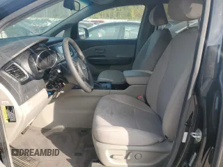 2017 Kia Sedona LX with VIN KNDMB5C16H6306898, listed as a Copart auction lot 71790784 with 51,508 mi miles and Salvage Title. Bid and sale history available at carsss.com. Image 7.