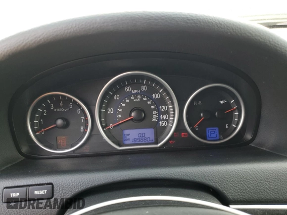 2012 Hyundai Veracruz Limited with VIN KM8NU4CC9CU194902, listed as a Copart auction lot 56713975 with 189,880 mi miles and Salvage title. Bid and sale history available at DreamBid. Image 9.