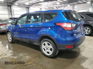 2018 Ford Escape S with VIN 1FMCU0F76JUB52831, listed as a Copart auction lot 48151405 with 236,580 mi miles and Salvage title. Bid and sale history available at DreamBid. Image 2.