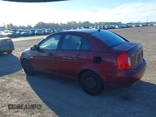 2007 Hyundai Accent GLS with VIN KMHCN46CX7U108664, listed as a IAAI auction lot 41688243 with 188,306 mi miles. Bid and sale history available at carsss.com. Image 3.