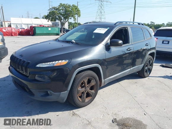 2016 Jeep Cherokee Latitude with VIN 1C4PJMCB3GW197446, listed as a IAAI auction lot 42087393 with 94,281 mi miles and . Bid and sale history available at carsss.com. Image 17.
