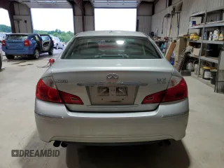 2008 Infiniti M with VIN JNKAY01E78M600315, listed as a Copart auction lot 57425045 with 180,600 mi miles and Salvage title. Bid and sale history available at DreamBid. Image 6.