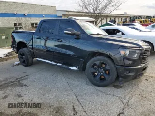 2019 Ram 1500 Big Horn/Lone Star with VIN 1C6RRFFG2KN908449, listed as a Copart auction lot 45495695 with 123,866 mi miles and Salvage Title. Bid and sale history available at carsss.com. Image 4.