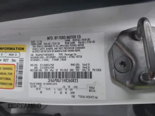 2017 Ford Fusion S with VIN 3FA6P0G71HR260823, listed as a IAAI auction lot 41690056 with 177,525 mi miles. Bid and sale history available at carsss.com. Image 9.