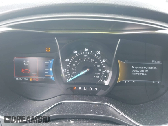 2017 Ford Fusion Titanium with VIN 3FA6P0K98HR363360, listed as a IAAI auction lot 42461432 with 182,807 mi miles and . Bid and sale history available at DreamBid. Image 7.