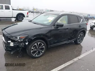 2023 Mazda CX-5 2.5 S Premium Package with VIN JM3KFBDM6P0235133, listed as a IAAI auction lot 41457826 with 7,860 mi miles. Bid and sale history available at carsss.com. Image 17.