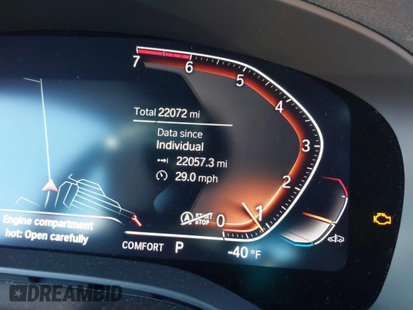 2021 BMW 5 Series 530i xDrive with VIN WBA13BJ05MCF37926, listed as a IAAI auction lot 41704102 with 22,072 mi miles and . Bid and sale history available at DreamBid. Image 15.