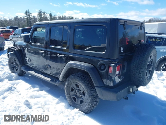 2018 Jeep Wrangler Unlimited Sport с VIN 1C4HJXDG5JW182891, выставлен на аукционе IAAI как лот 41580812 с пробегом 91 122 миль миль и . История ставок и продаж доступна на DreamBid. Изображение 3.
