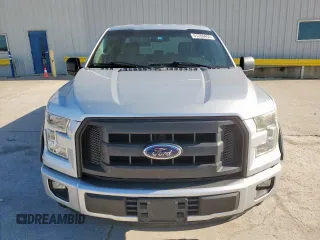 2016 Ford F-150 XL with VIN 1FTEX1C89GFA36835, listed as a Copart auction lot 61266455 with 98,187 mi miles and Salvage title. Bid and sale history available at DreamBid. Image 5.