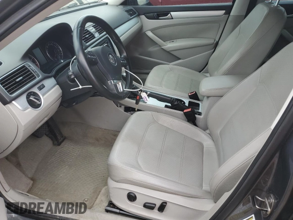 2013 Volkswagen Passat SE with VIN 1VWBH7A38DC086825, listed as a Copart auction lot 49668035 with 119,005 mi miles and Salvage title. Bid and sale history available at DreamBid. Image 7.