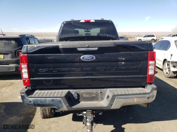2020 Ford Super Duty F-250 SRW XL with VIN 1FT7W2B63LEE84005, listed as a Copart auction lot 43641145 with 54,424 mi miles and Salvage Title. Bid and sale history available at carsss.com. Image 6.