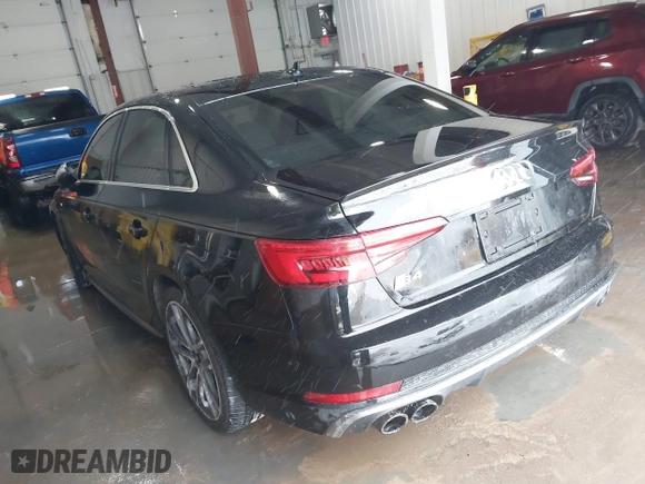2018 Audi S4 Prestige with VIN WAUC4AF49JA001268, listed as a IAAI auction lot 41613652 with 73,264 mi miles. Bid and sale history available at carsss.com. Image 3.
