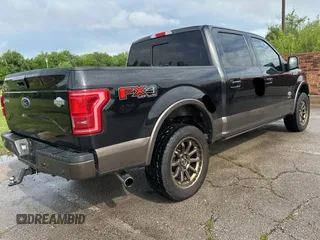 2015 Ford F-150 XLT with VIN 1FTEW1EG3FFA53104, listed as a Copart auction lot 55243035 with 182,982 mi miles and Clean Title. Bid and sale history available at carsss.com. Image 4.