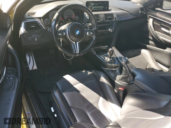 2016 BMW M4 with VIN WBS3R9C53GK337509, listed as a Copart auction lot 68862954 with 61,947 mi miles and Salvage Title. Bid and sale history available at carsss.com. Image 8.
