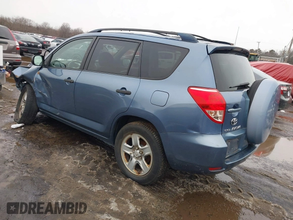2007 Toyota RAV4 with VIN JTMZD33V376049723, listed as a IAAI auction lot 41560555 with 144,930 mi miles. Bid and sale history available at carsss.com. Image 3.