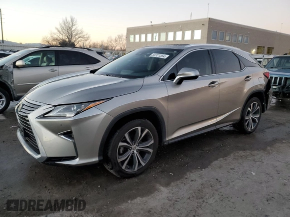 2017 Lexus RX 350 with VIN 2T2BZMCA8HC088173, listed as a Copart auction lot 83321354 with 113,988 mi miles and Salvage Title. Bid and sale history available at DreamBid. Image 1.