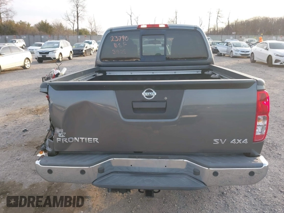 2018 Nissan Frontier PRO-4X with VIN 1N6AD0EV3JN772734, listed as a IAAI auction lot 41781146 with 74,760 mi miles. Bid and sale history available at carsss.com. Image 16.