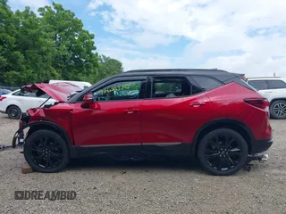 2022 Chevrolet Blazer RS with VIN 3GNKBKRS2NS163128, listed as a IAAI auction lot 42638370 with 37,304 mi miles and . Bid and sale history available at DreamBid. Image 14.