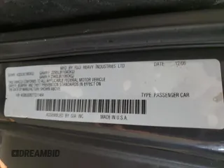 2007 Subaru Legacy Limited with VIN 4S3BL626277211464, listed as a Copart auction lot 65389245 with 88,558 mi miles and Clean title. Bid and sale history available at DreamBid. Image 12.
